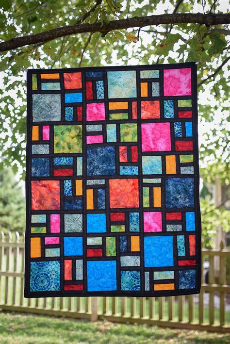 Stained Glass Quilt Block Pattern View Source Image Quilt Pattern Ideas