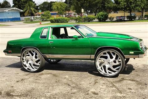 Ace 1 Candy Green Oldsmobile Cutlass On Brushed 30 Girare Forgiatos