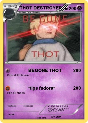 Pokémon THOT DESTROYER 1 1 BEGONE THOT My Pokemon Card