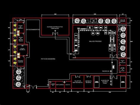 AutoCAD の食品産業工場 CADライブラリ