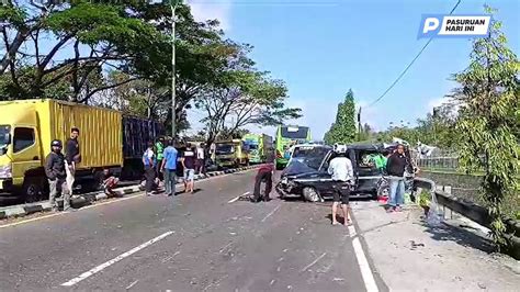 Sopir Kijang Jadi Tersangka Kecelakaan Di Purwodadi Pasuruan Hari Ini