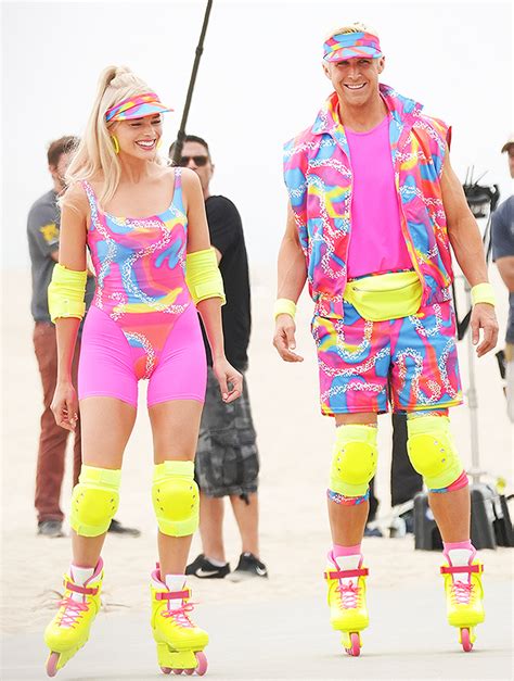 Margot Robbie & Ryan Gosling Having Fun Filming ‘Barbie’ Movie – Hollywood Life