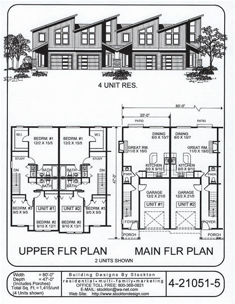 Building Designs By Stockton Plan House Layout Plans