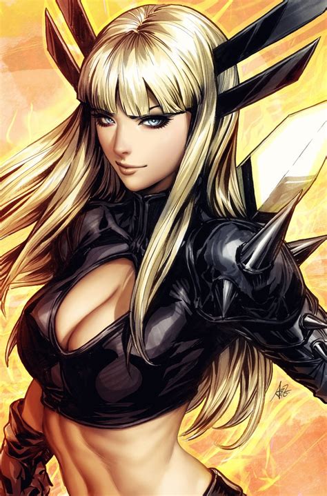 Magik And Illyana Rasputina Marvel And 1 More Drawn By Stanley Lau