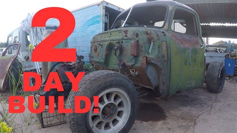 2 Day Build On A 49 Chevy Rat Rod Youtube