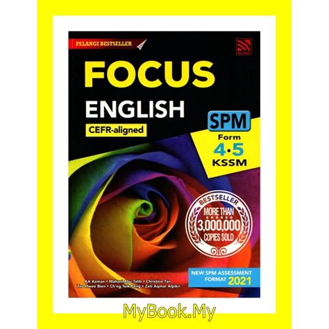 MyB Buku Rujukan Nota Focus SPM KSSM Tingkatan 4 5 English CEFR