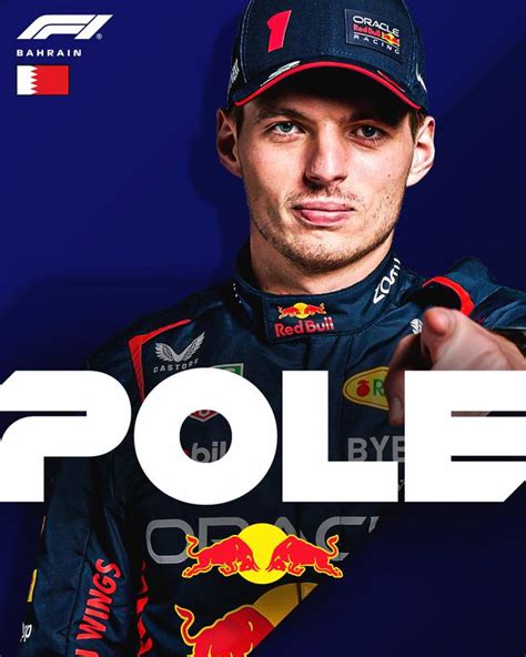 Clasificación del GP de Bahréin Max Verstappen se quedó con la pole