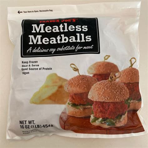 Trader Joes Meatless Meatball Review Abillion