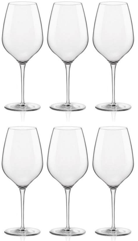 Bormioli Rocco Tre Sensi Extra Large Wine Glasses X6 Glasses 650ml 22 9oz Tesco Direct