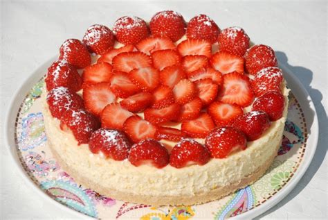 Cheesecake Met Aardbeien Keukenliefde