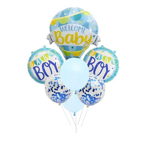 Buy Baby Shower Decorations Boy, Baby Shower Balloons including Welcome ...