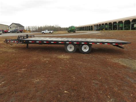 2009 Pj Deck Over Ta Flatbed Tilt Trailer Bigiron Auctions