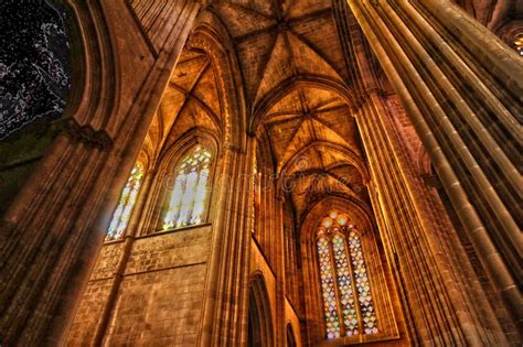 Interior Of Batalha Monastery Stock Image - Image of abbey ...