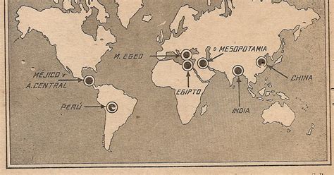 Municipalismo por Newton Thaumaturgo MAPA DAS PRIMEIRAS CIVILIZAÇÕES