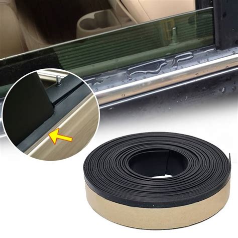 4meters Car Rubber Sealing Strip Waterproof Window Edge Trim Protector