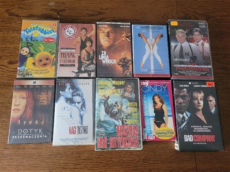 Kasety VHS 10 sztuk 5 złotych sztk zestaw nr 5 Morawica Kup