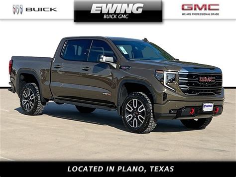 New 2024 Gmc Sierra 1500 At4 Crew Cab In Plano Rz146968 Ewing Buick Gmc