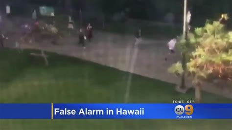 False Missile Warning Has Hawaii In Panice Mode Youtube