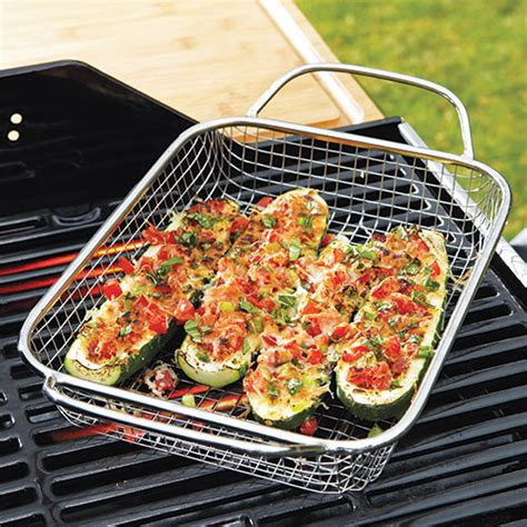 Bbq Grill Basket Shop Pampered Chef Us Site