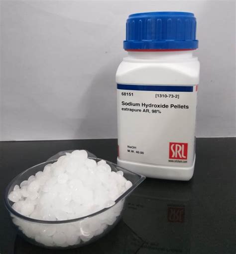 Sodium Hydroxide Pellets Acs Inorganic Salts Reagents For