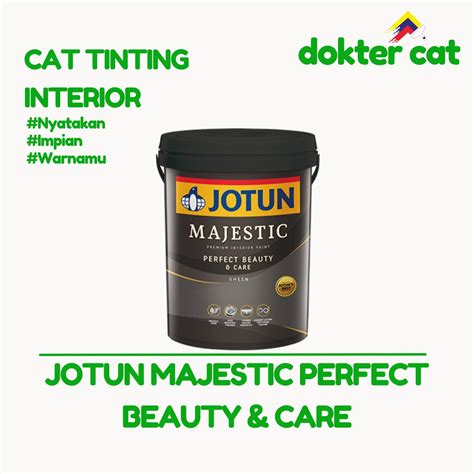 Jual JOTUN MAJESTIC PERFECT BEAUTY CARE 20 Lt WHITE CAT TEMBOK