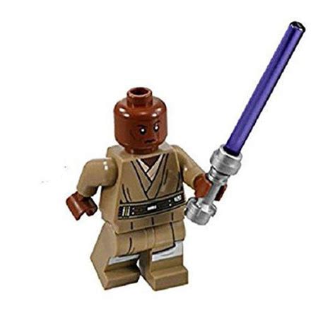 Лего фигурка Звездные войны / Star Wars - лего минифигурка джедай Мейс ...