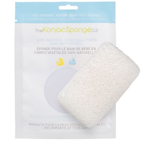 Éponge Konjac naturelle Bain de bébé