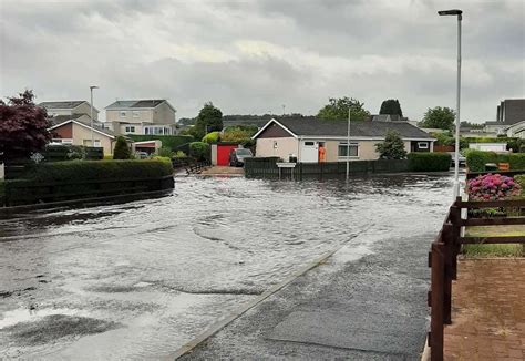 Flash Floods Hit Forres On Hottest Recorded Day In The History Of The