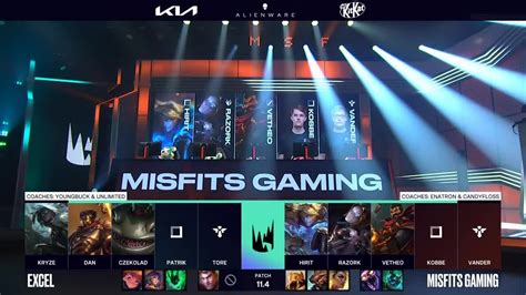 Excel Vs Misfits En Lec Spring 2021 W6d1 1080p Cda