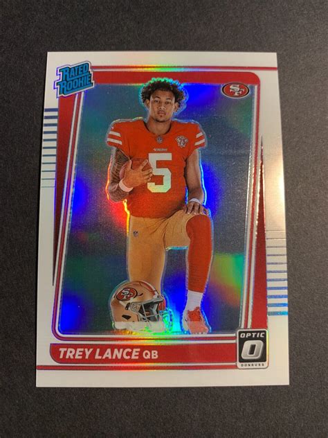 Panini Donruss Optic Rated Rookie Holo Prizm Variation Trey