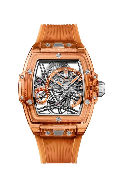 Spirit Of Big Bang Tourbillon Orange Sapphire 42 Mm Hublot HK Orange