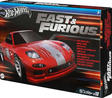 Mattel Hot Wheels Fast Furious Szybcy i wściekli pak HVX Morele net