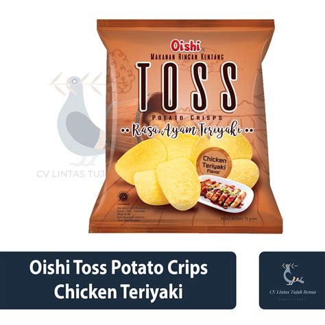 Wholesale Oishi Toss Potato Crisp 75gr Chicken Teriyaki Flavor Crispy