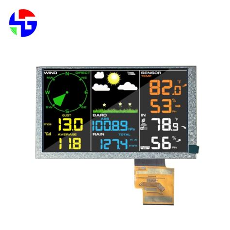 6 2 Inch TFT LCD Sunlight Readable Display 800x480 Pixels