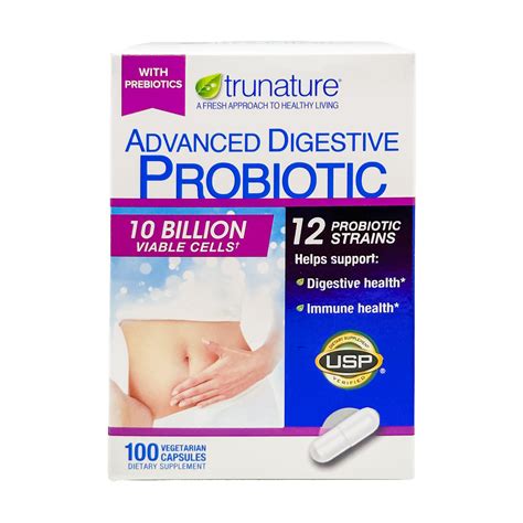 Trunature Advanced Digestive Probiotic 100 Capsules Bunnydepot