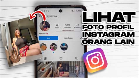 Cara Melihat Foto Profil Instagram Orang Lain TUTORIAL YouTube