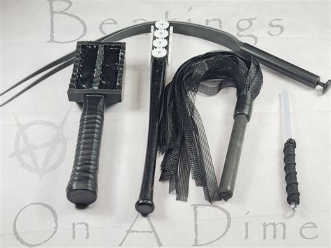 Hardcore Sadist Set Kinky Lovers Gift OOAK Merchandise Evil Brat Tamer Sustainable