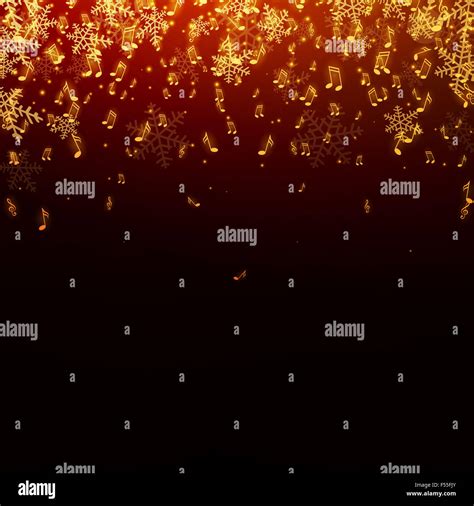 Illustration Of A Christmas Music Background Stock Photo Alamy