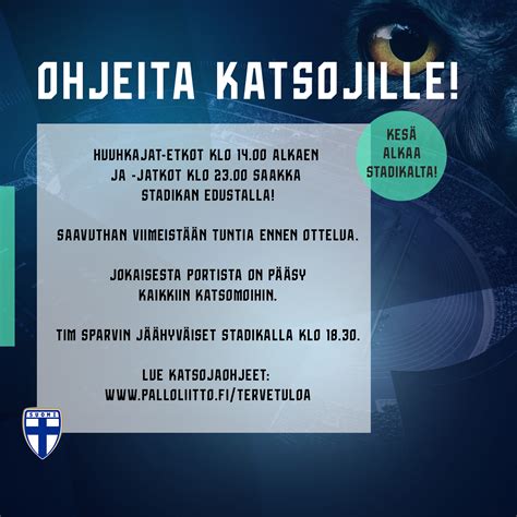 Huuhkajat on Twitter 𝐊𝐀𝐓𝐒𝐎𝐉𝐀𝐎𝐇𝐉𝐄𝐄𝐓 https t co F1jSV6Dror