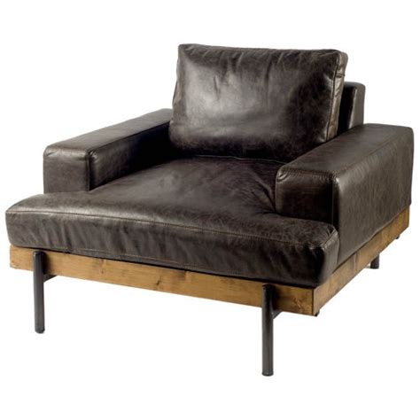 Loon Peak® Anjeli Leather Club Chair Wayfair