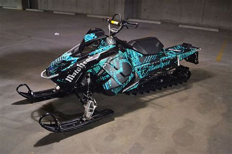 Polaris Snowmobile Sled Wraps