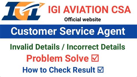 Igi Aviation Customer Service Agent Result 2022 How To Check Result