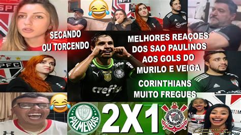 VAMOS RIR AS REAÇÕES SÃO PAULINAS AO PALMEIRAS 2X1 CORINTHIANS