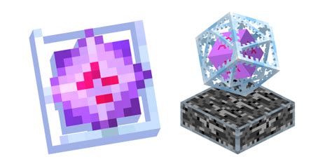 Minecraft End Crystal cursor – Custom Cursor