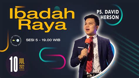 Ibadah Raya Live Streaming Sesi V Gbi Tabgha Bengkong Botania