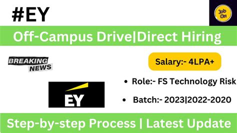 EY Off Campus Drive Hiring 2023 2022 2021 2020 BATCH Latest