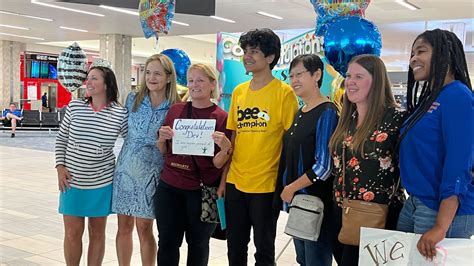 Dozens Cheer As Winner Of National Spelling Bee Arrives Back In Tampa