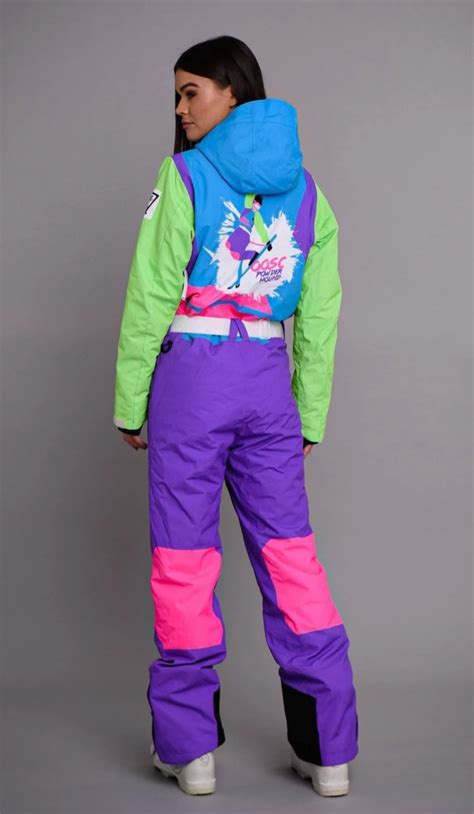 One Piece Ski Suits Colourful Ski Suit Oosc Clothing Ski Suits