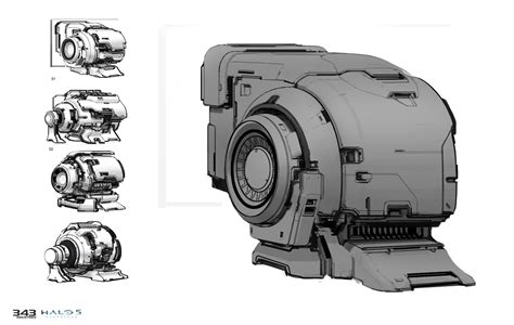 Halo 5 Guardians Concept Art By Sam Brown Concept Art World