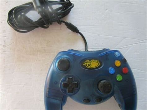 XBox Mad Catz Controller Blue Item 4516 Control Pad 2001 EBay